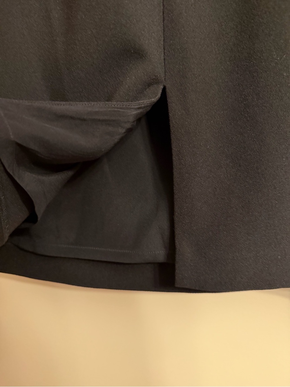 St. John Couture Black Dress 10 Hand Beaded Silk Lined Off Shoulder Cocktail - Picture 8 of 11
